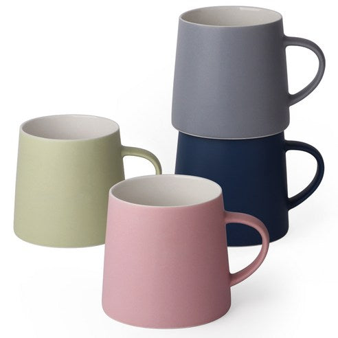 Nordic Matte Ceramic Mug Set