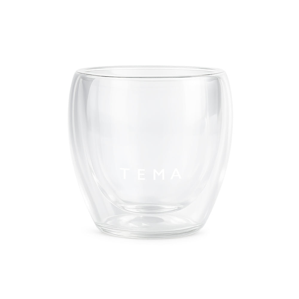 Double-Wall Glass Tea Cup Set