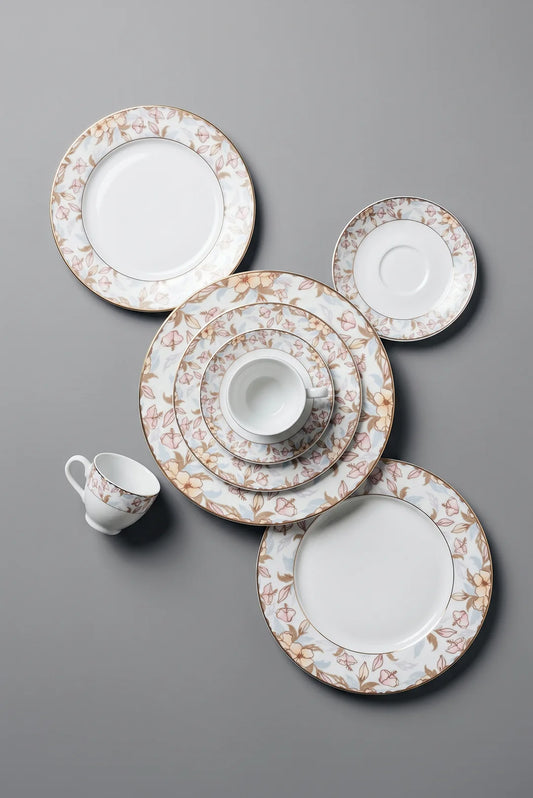 Rose Blossom Bone China Dinner Set